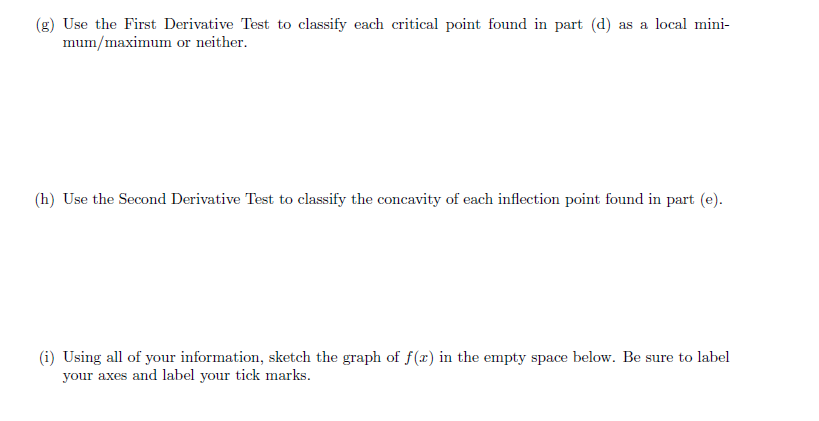 of x]. Hint: rewrite your derivative term from part {a} to have