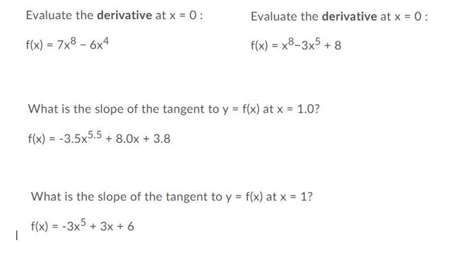 to calculate the derivative of this function: c+1 f (z) Ex +