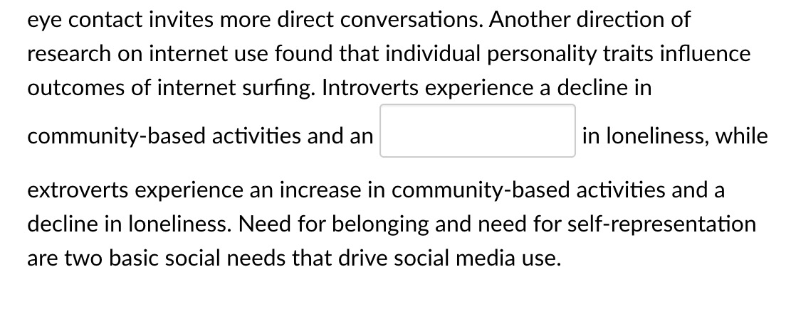fact that young adults spend signicant part of their social lives social