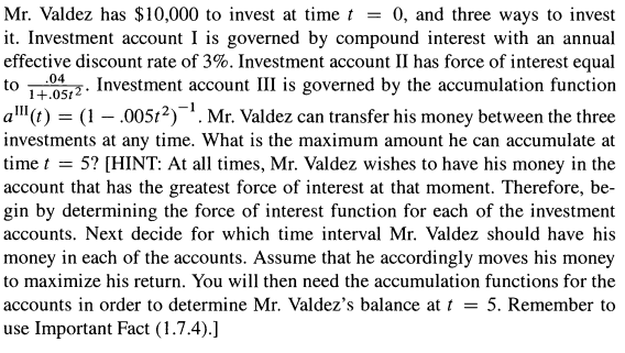 Fully explain your thought process for the above problem and clearly state