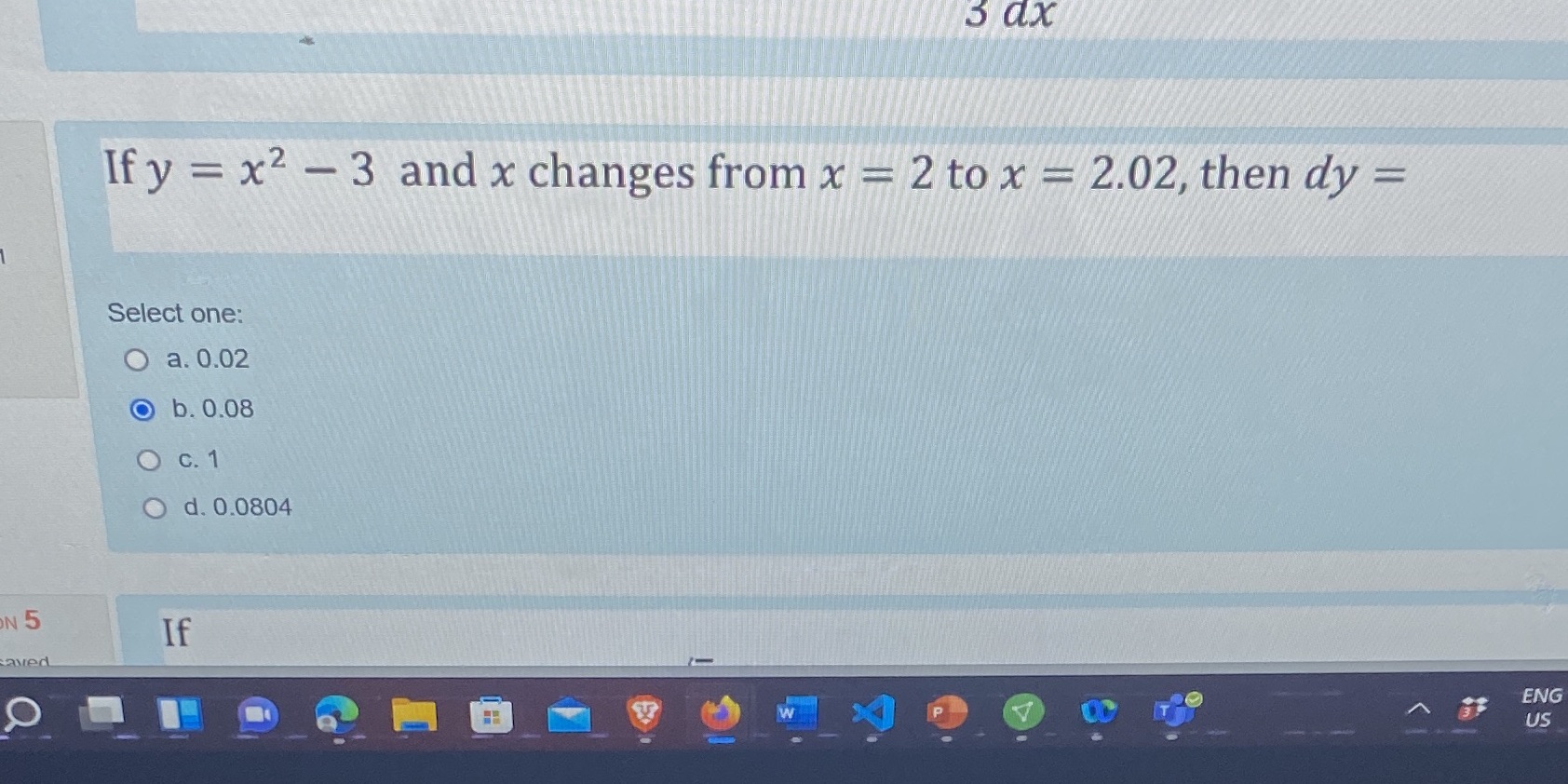 I would like to know how to solve this question 3 ax
