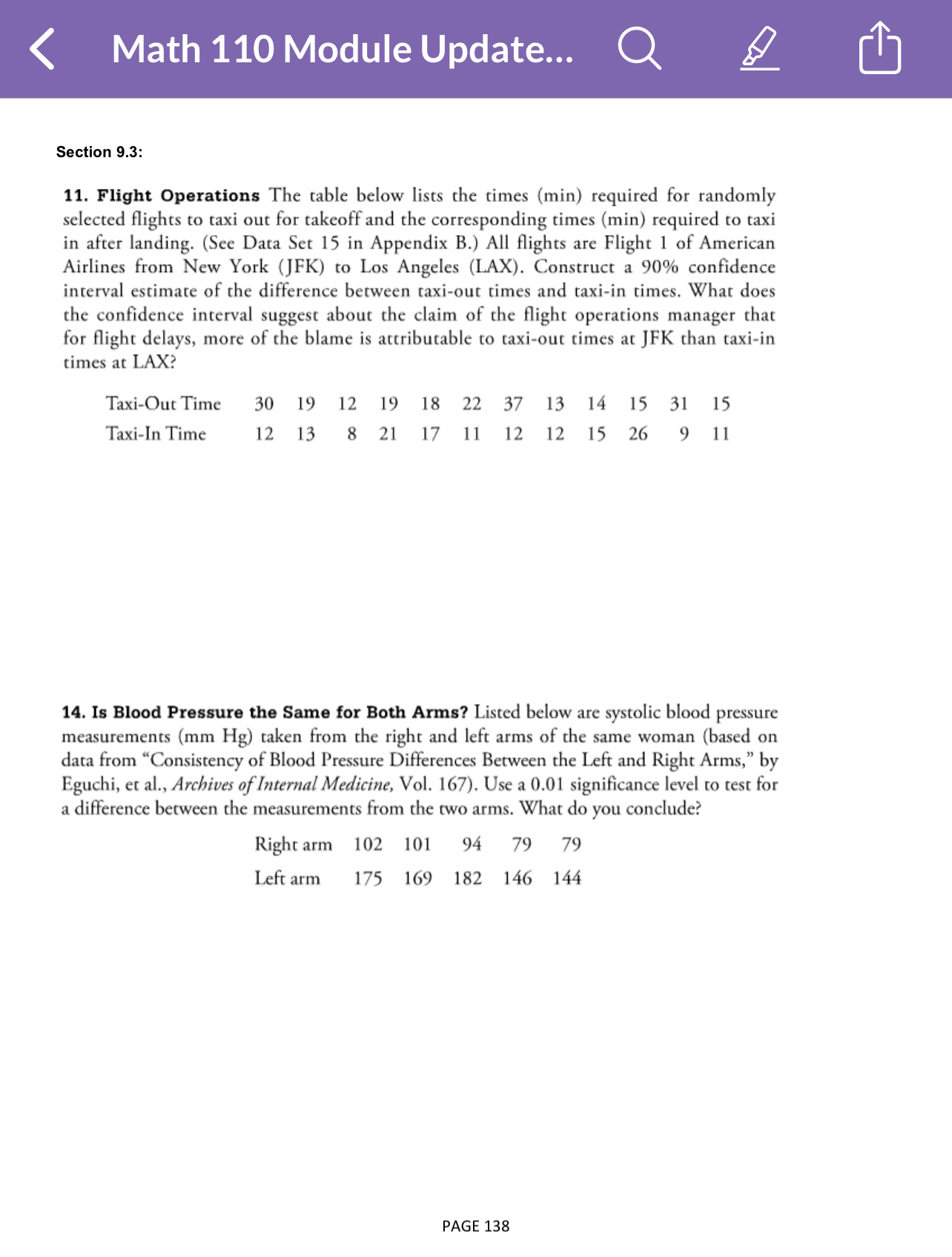 15 in Appendix B.) All flights are Flight 1 of American Airlines