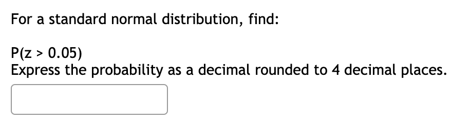 decimals to at least 3 decimal places.) a) The proportion of people