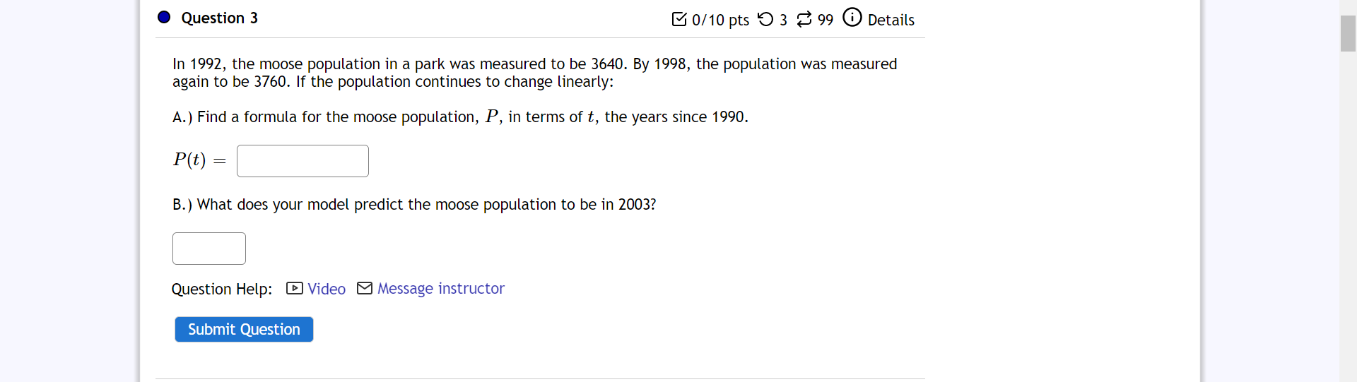 the year 2004 and 2006? students 2) How long did it take