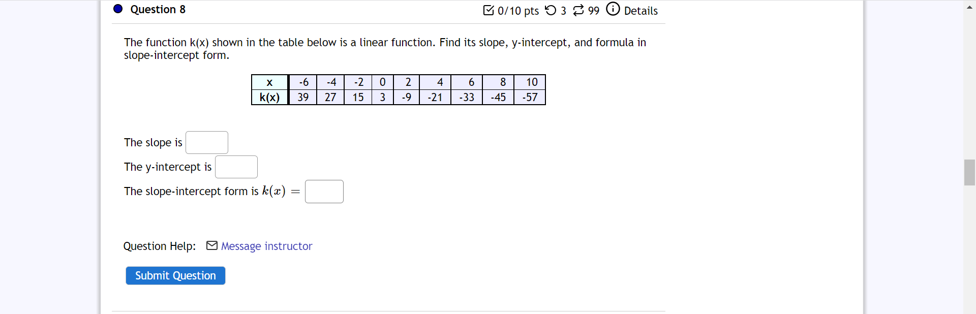 an equation for the population, P, of the school t years after