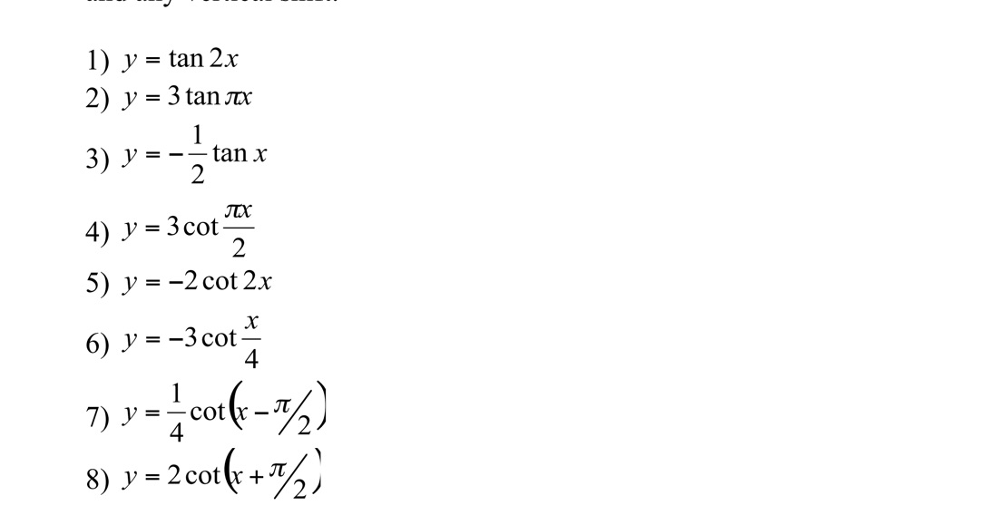 Graph the function and list the "a" value, the period, phase shift