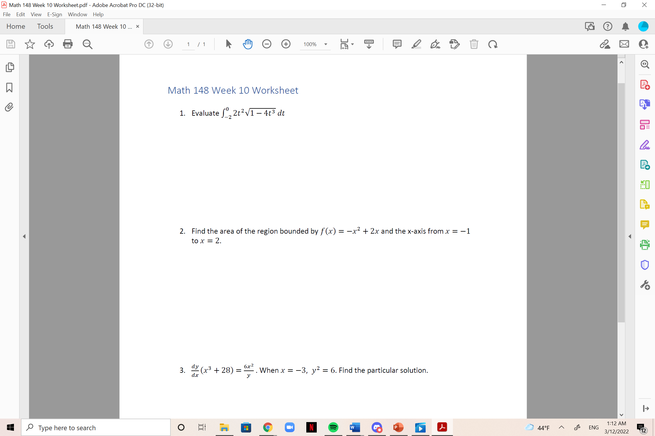 (32-bit) X File Edit View E-Sign Window Help Home Tools Math 148