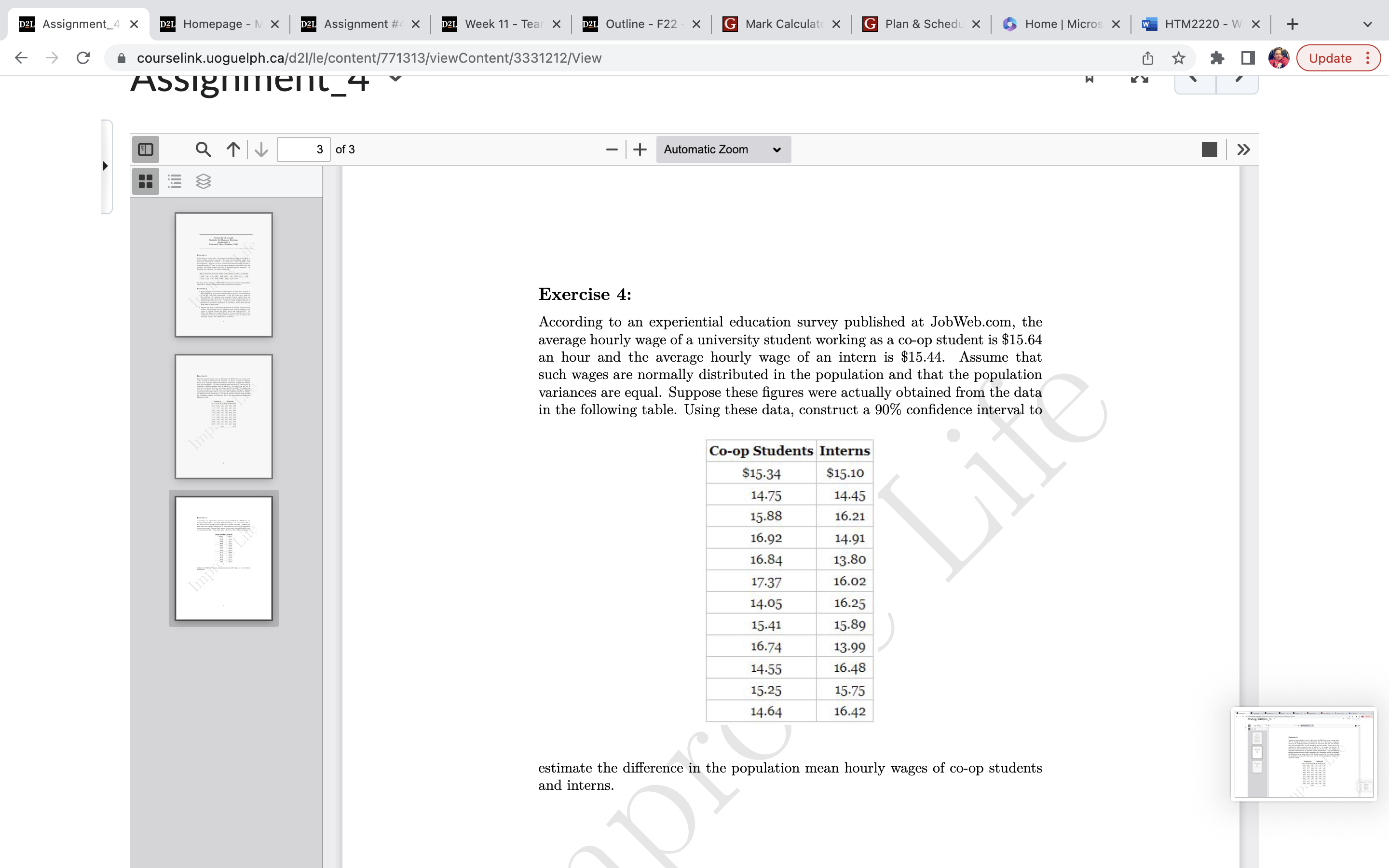  D2L Assignment_4 X D2L Homepage - N X D2L Assignment #