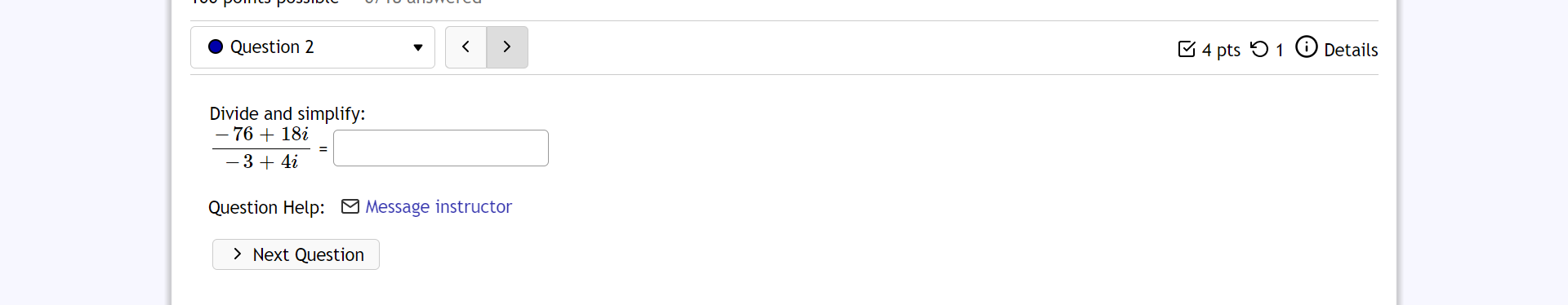 E\" 4 pts '0 1 (D Details Solve, If there is more