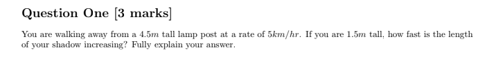 your answer.Question Two [3 marks] Let f(x) = (x3 + r)3. Find