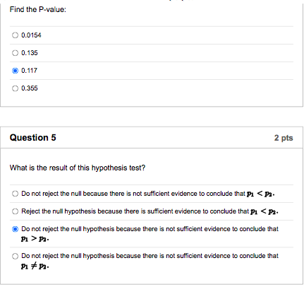 will be 0. O All male and female students in the sample