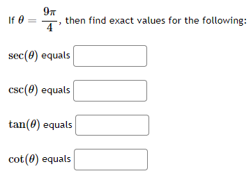 cos(t ) tan(t) to a single trig function or constant with no