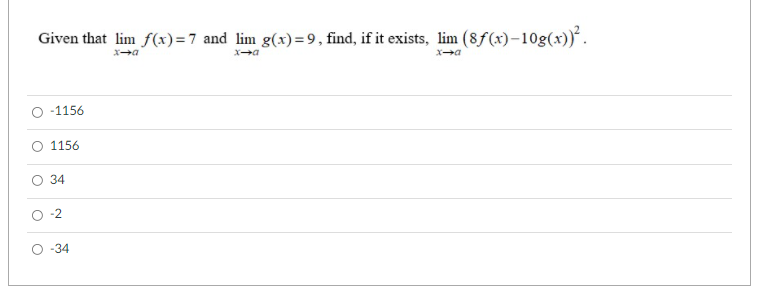 x-4 (Hint: You can try values of x such as 3.99, 3.999,