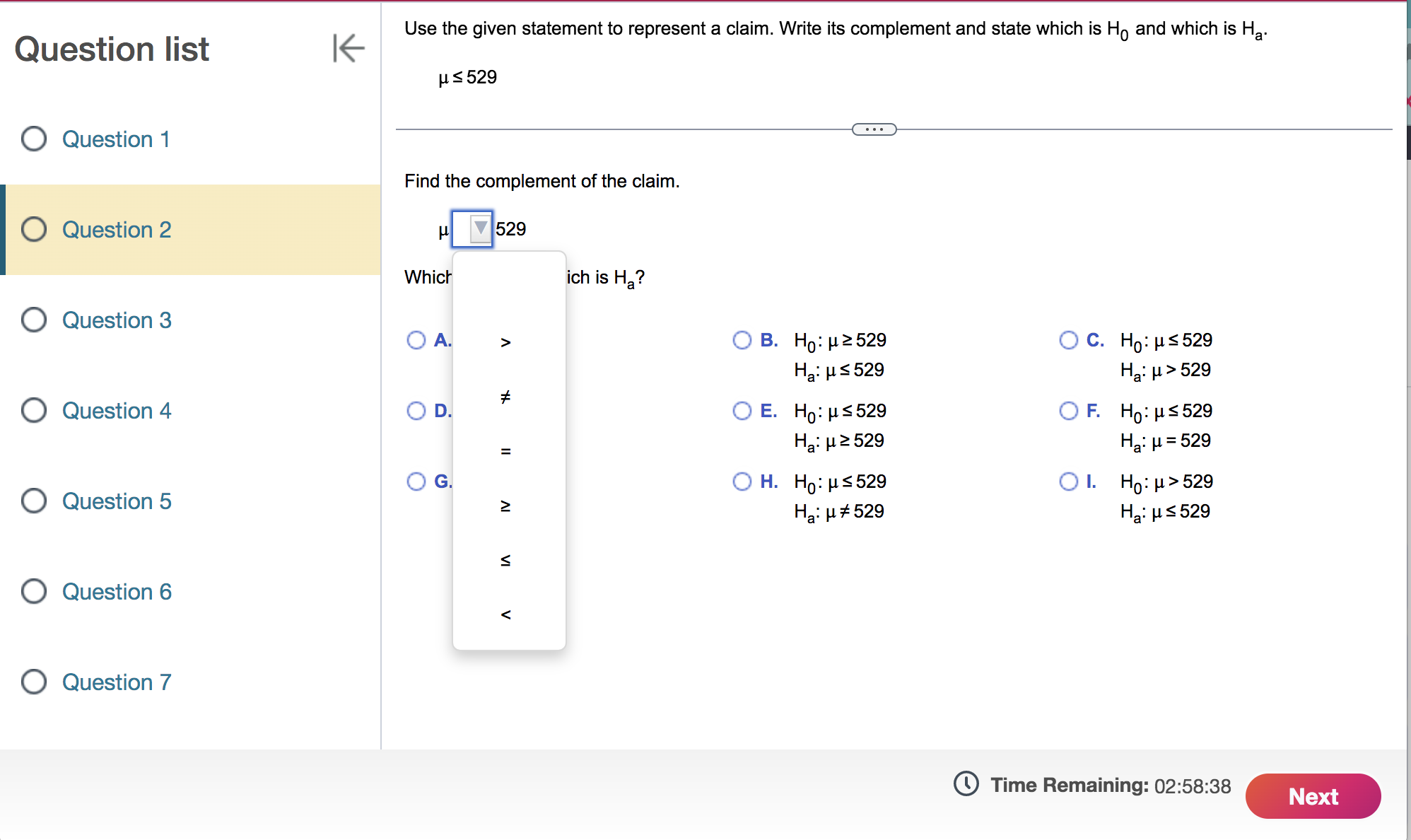the answer box to complete your choice. (Type an integer or a