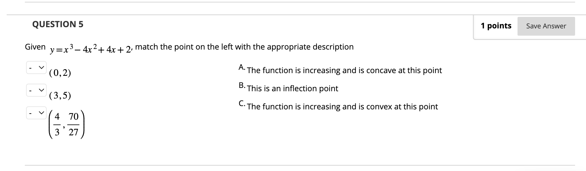 right 1. Inelastic f (x) = In(2x + 3) - 2x at