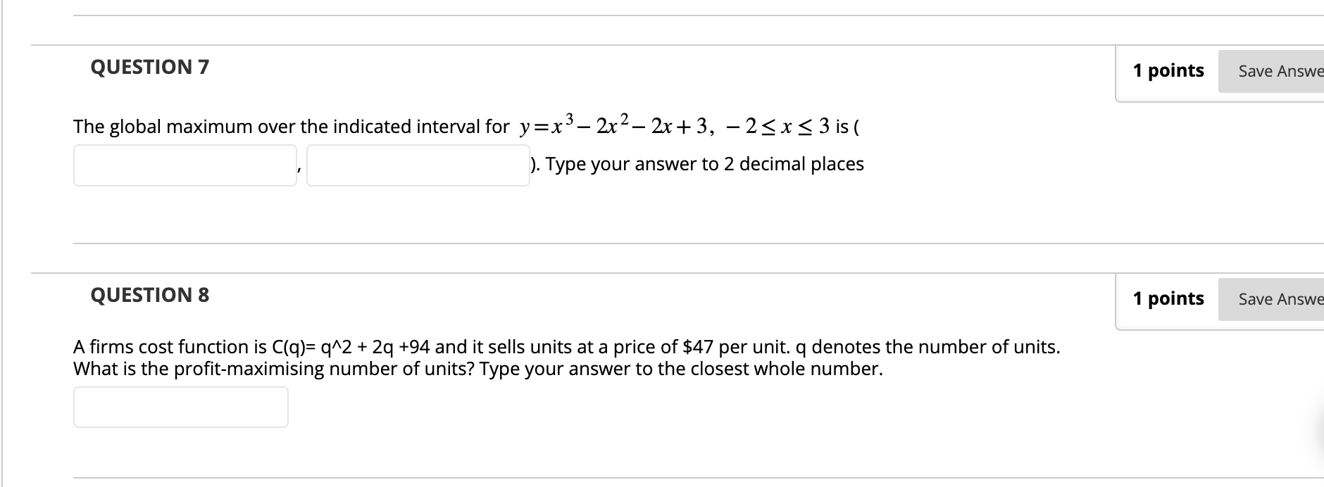 Vx2 + 4 atx=-2 4. Perfectly inelastic - f ( x )