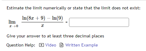 exist: 1113 91119 Hm \"+} \" 1H} 3 Give 11mm answer to