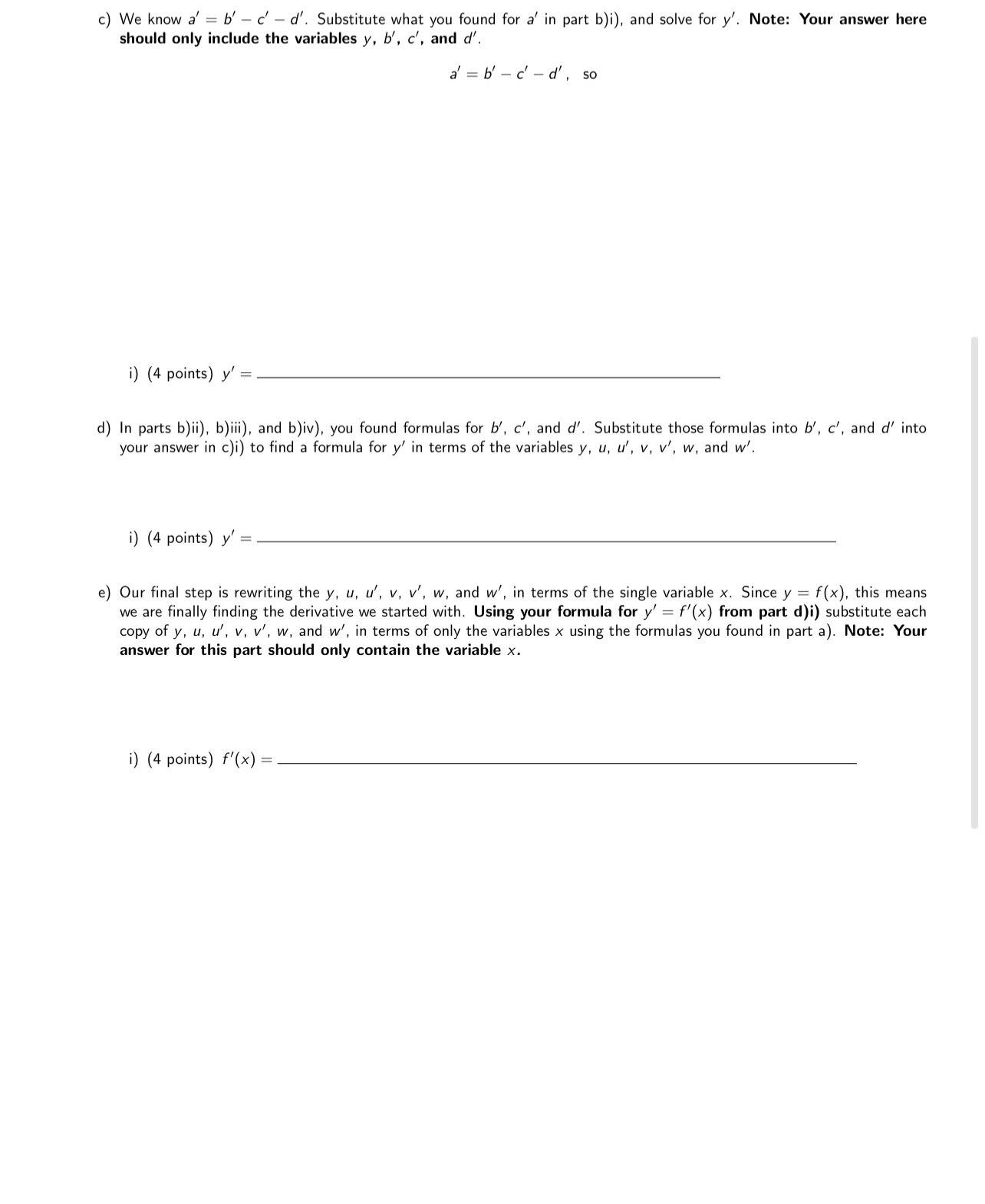 allow us to take derivatives of very complicated functions. However, it can