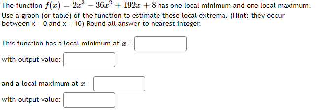 will he an expression involving a. \fThe function e} = 23:3 3532