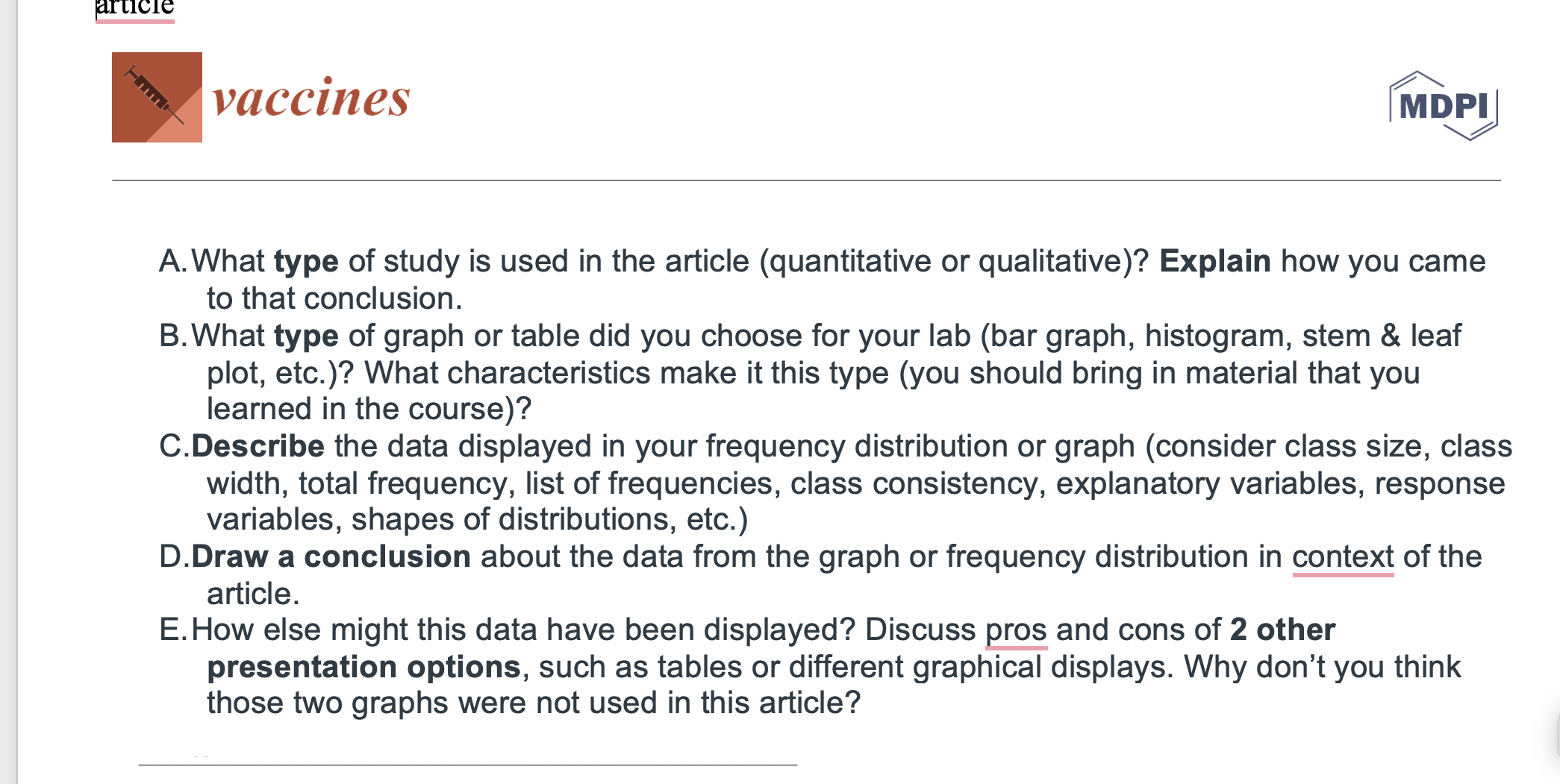 I have a question about my Math 225 statistics class assignment.