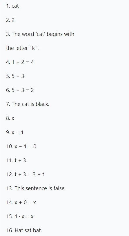 Try to fill in the blanks yourself before looking at the solutions.