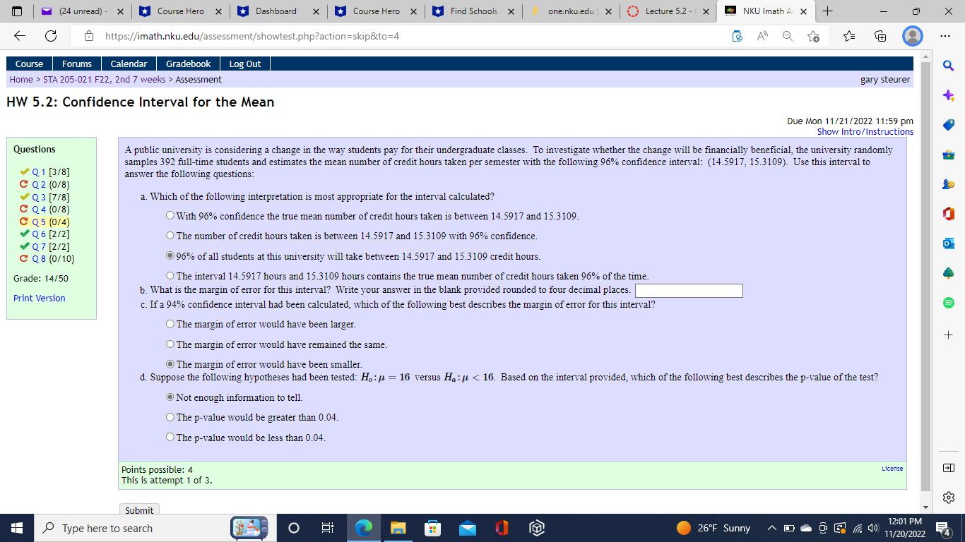 * Course Hero X Find Schools X / one.nku.edu | X Lecture