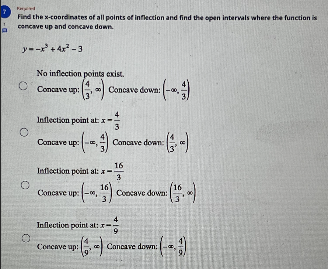 O AS ( x)Required Find the x-coordinates of all critical points and