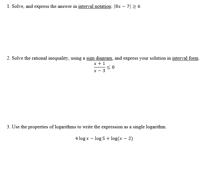 Use the properties of logarithms to write the expression as a single