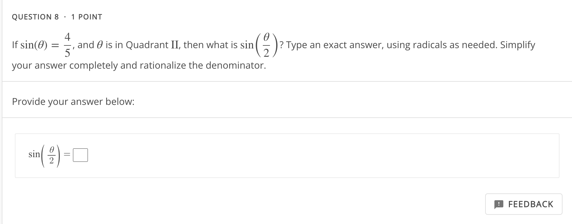 equivalent to cos (20) for all values of O for which cos