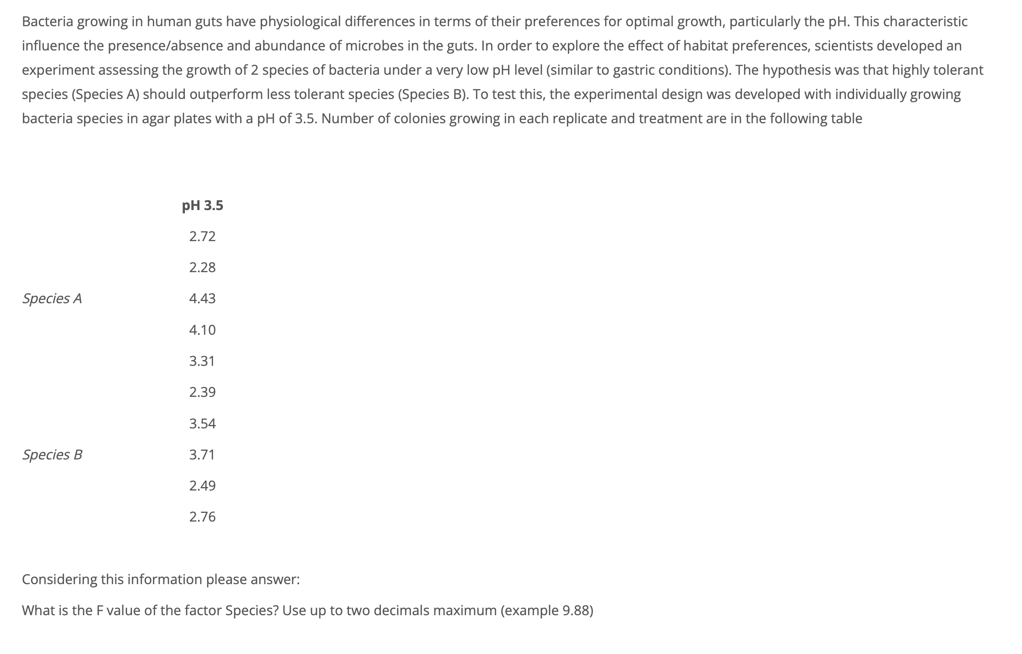 their preferences for optimal growth, particularly the pH. This characteristic influence the