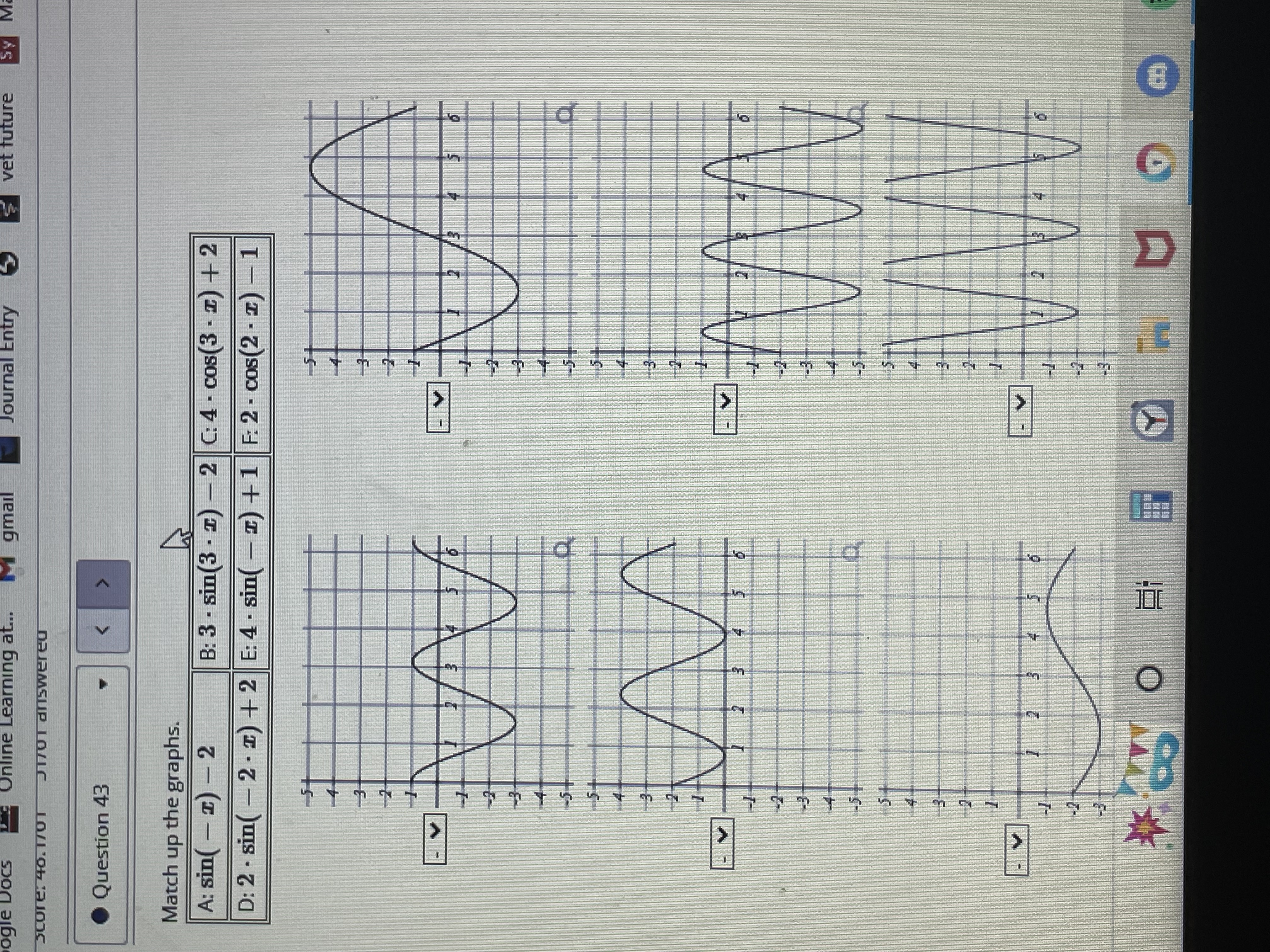 0 1.25 -6 3 Note: It is possible that some of the