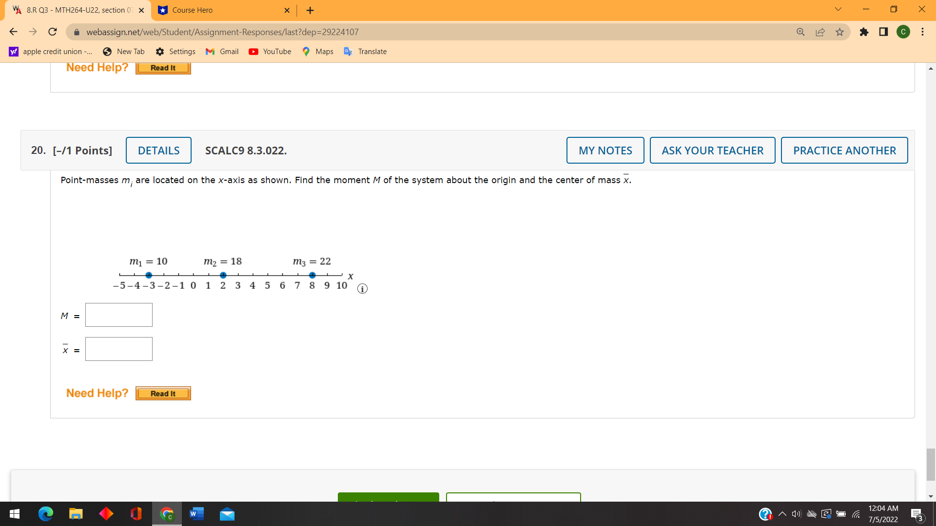 the resulting surface. y = = x 2 _ - In(x), 15
