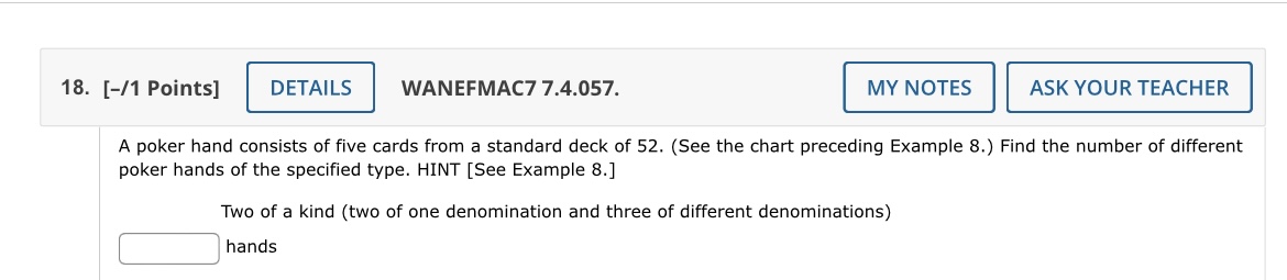 Please help 1B. [41 Points] DETAILS WANEFMAC? 7.4.057. MY NOTES ASK YOUR