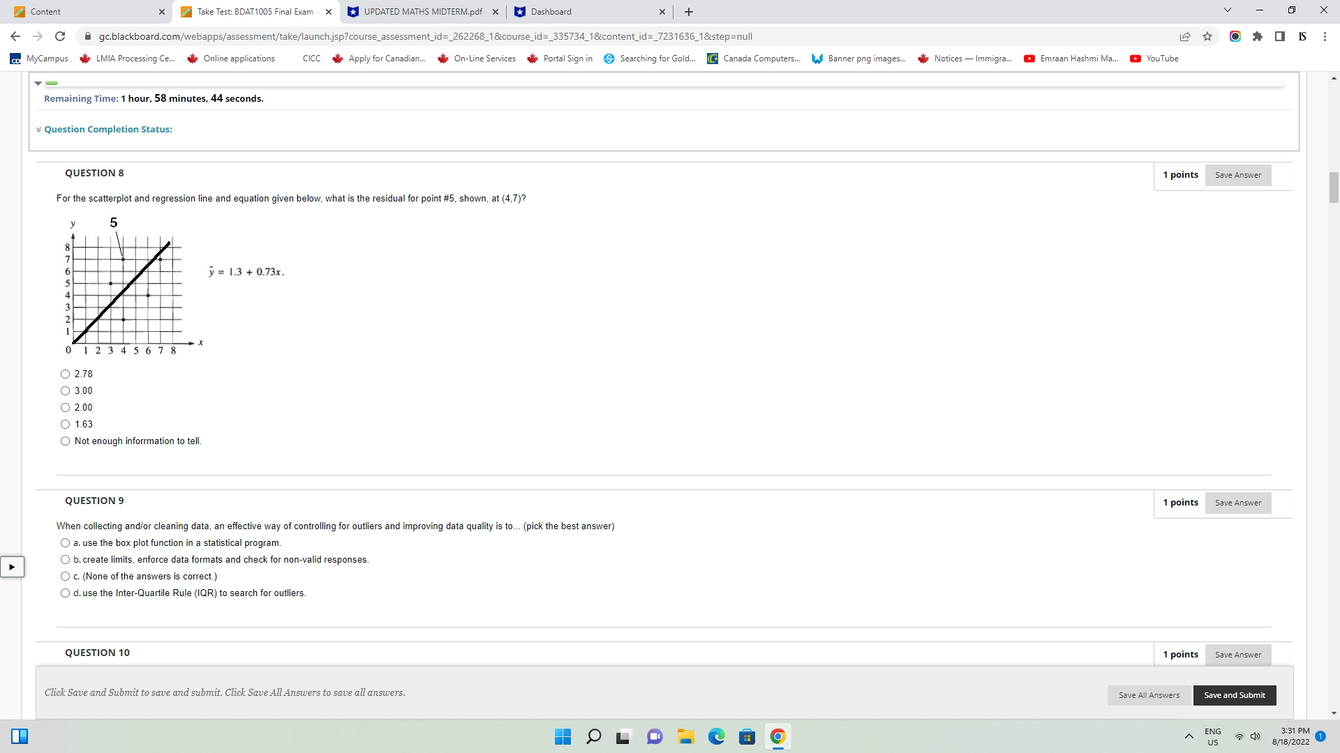 Notices - Immigramraan Hashmi Ma. YouTube Remaining Time: 1 hour, 59 minutes,