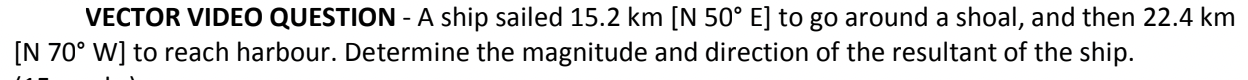 E] to go around a shoal, and then 22.4 km [N 70