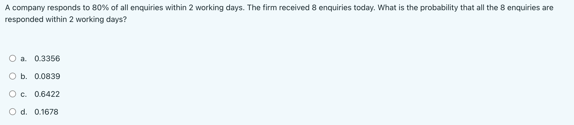 the answer. The process of using sample statistics to draw conclusions about