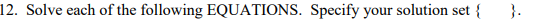 absolute value expression without the use of absolute value signs. You may