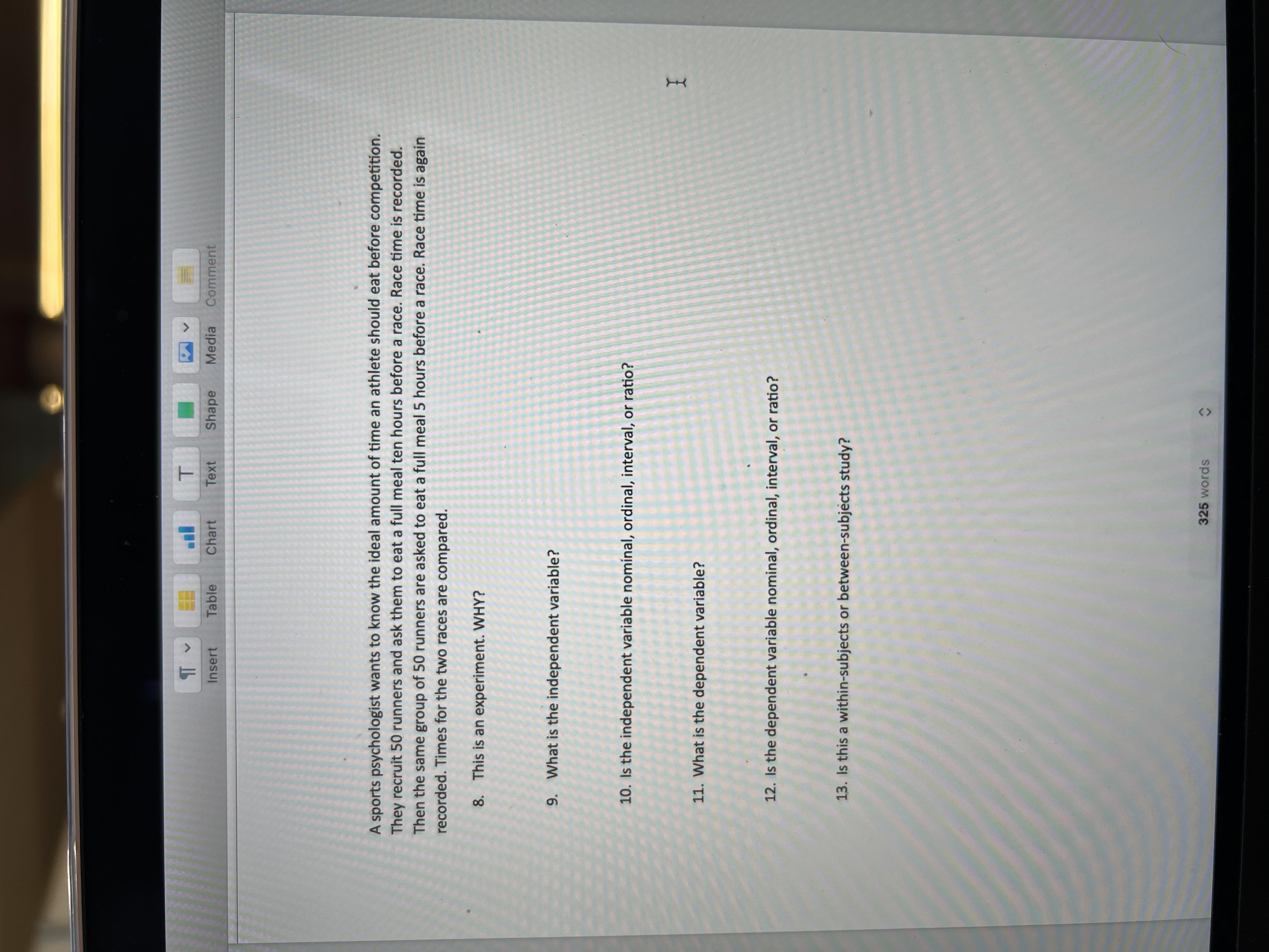  T Insert Table Chart Text Shape Media Comment A sports psychologist