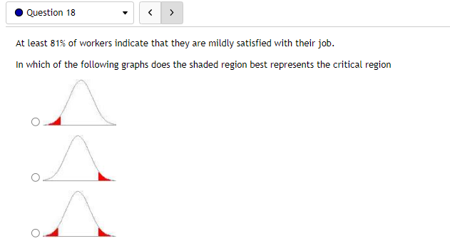 of obese students.. Question 20 If you have a hypothesis test with