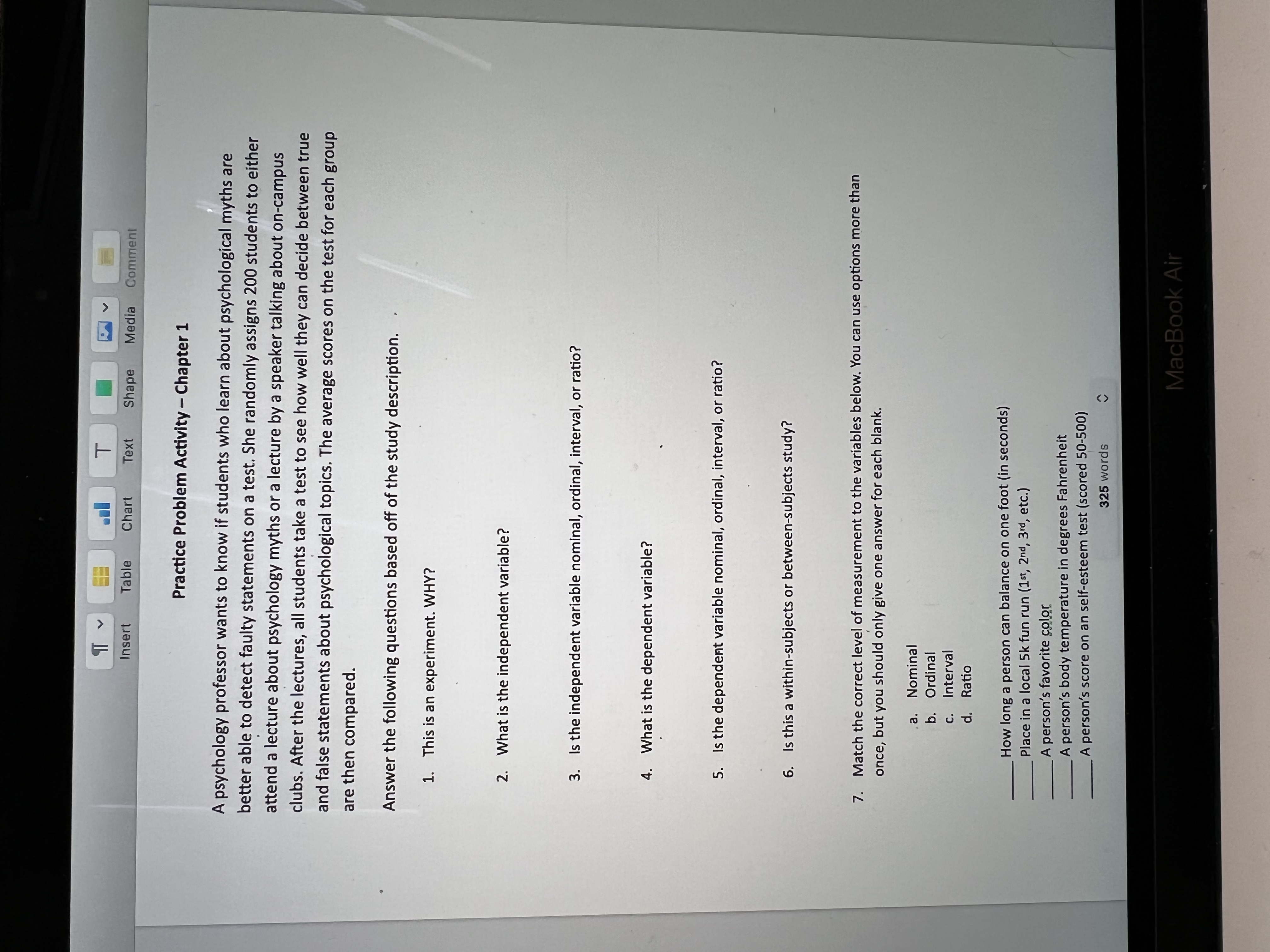 full meal ten hours before a race. Race time is recorded. Then