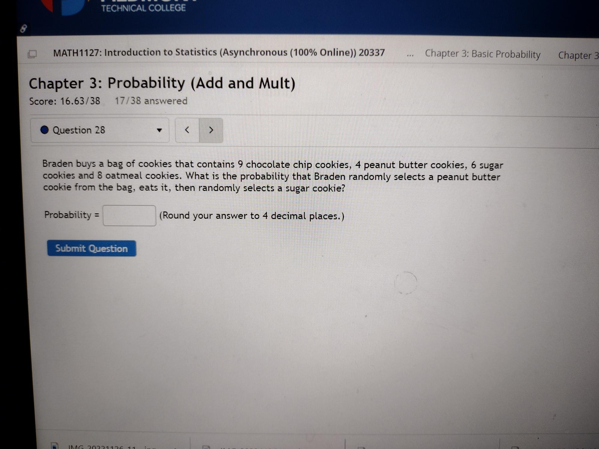 at random for a prize giveaway. Please enter reduced fractions What is