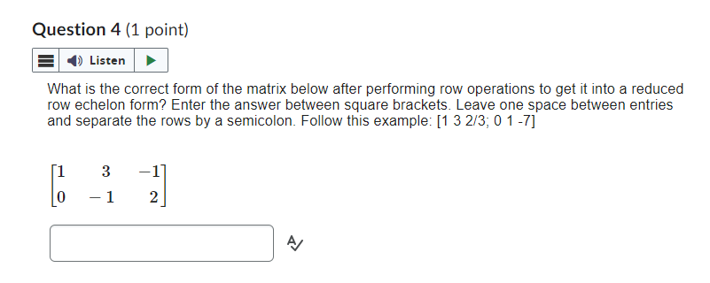 '3 Listen P . If a system of linear equations has been