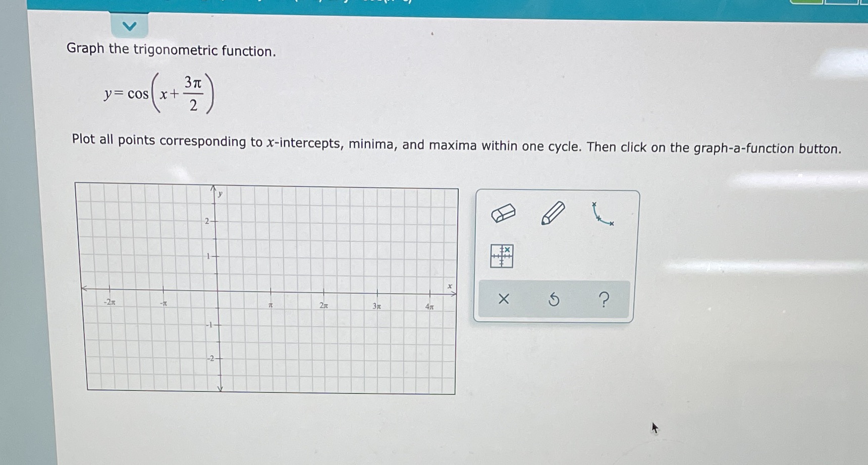 Please help me with this problem, please plot five points. Please write