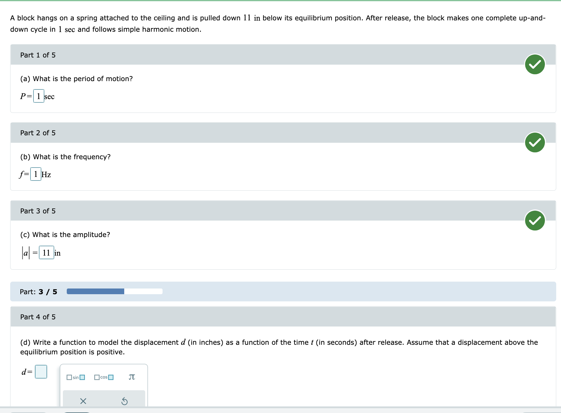 cities A and B on a map is 10.75 in. The distance