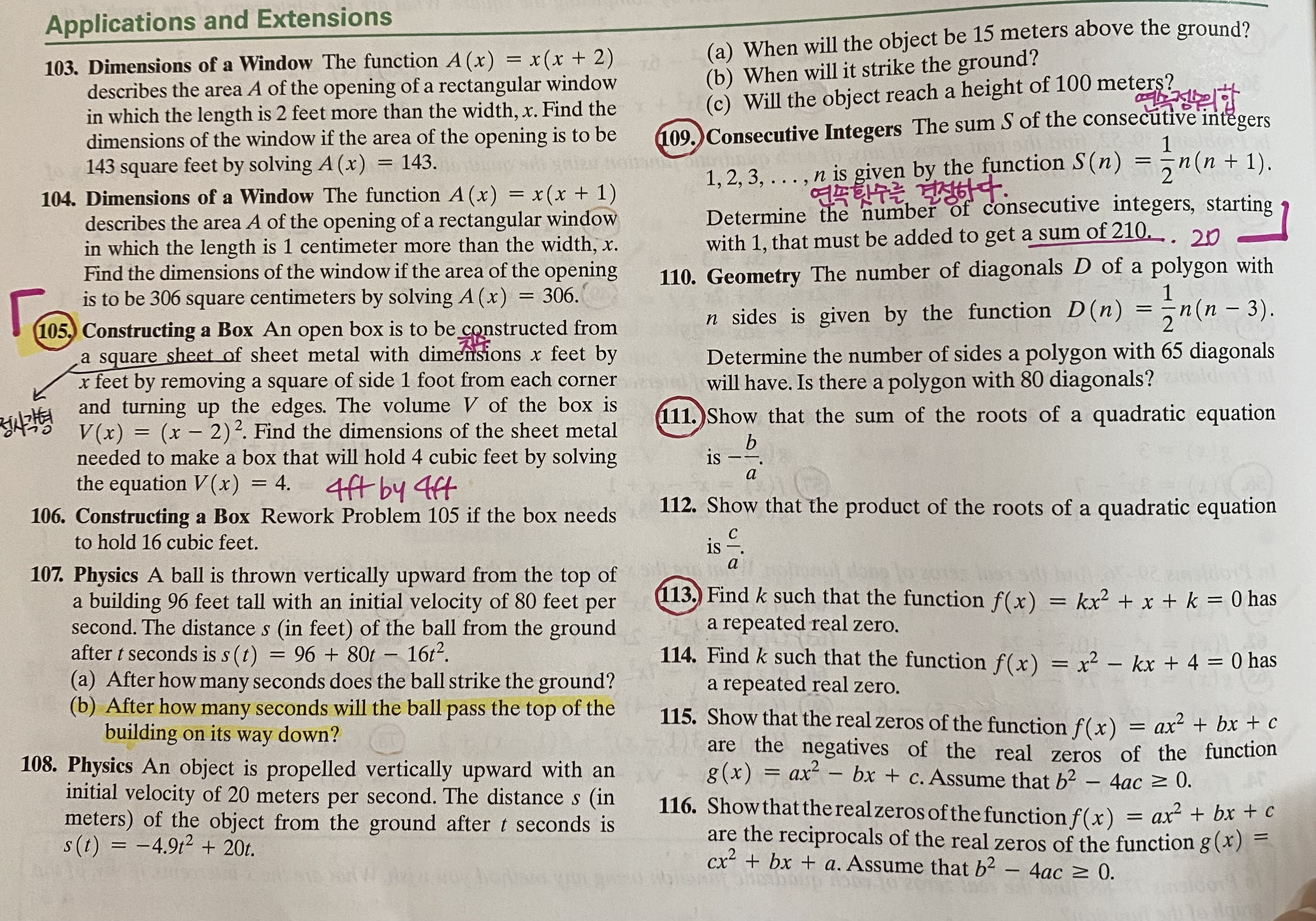 slove circle please Applications and Extensions (a) When will the object be