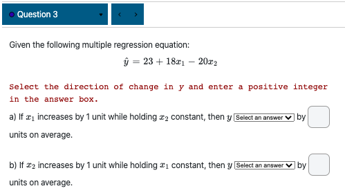 the following best represents the equation? Of = 29 - 0.2x1 -