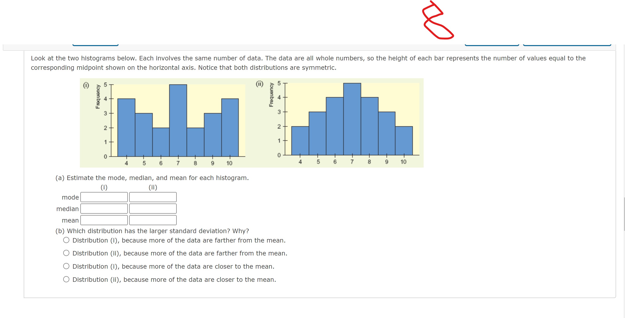 O Dotplots and stem-and-leaf displays both group data points into categories. Neither