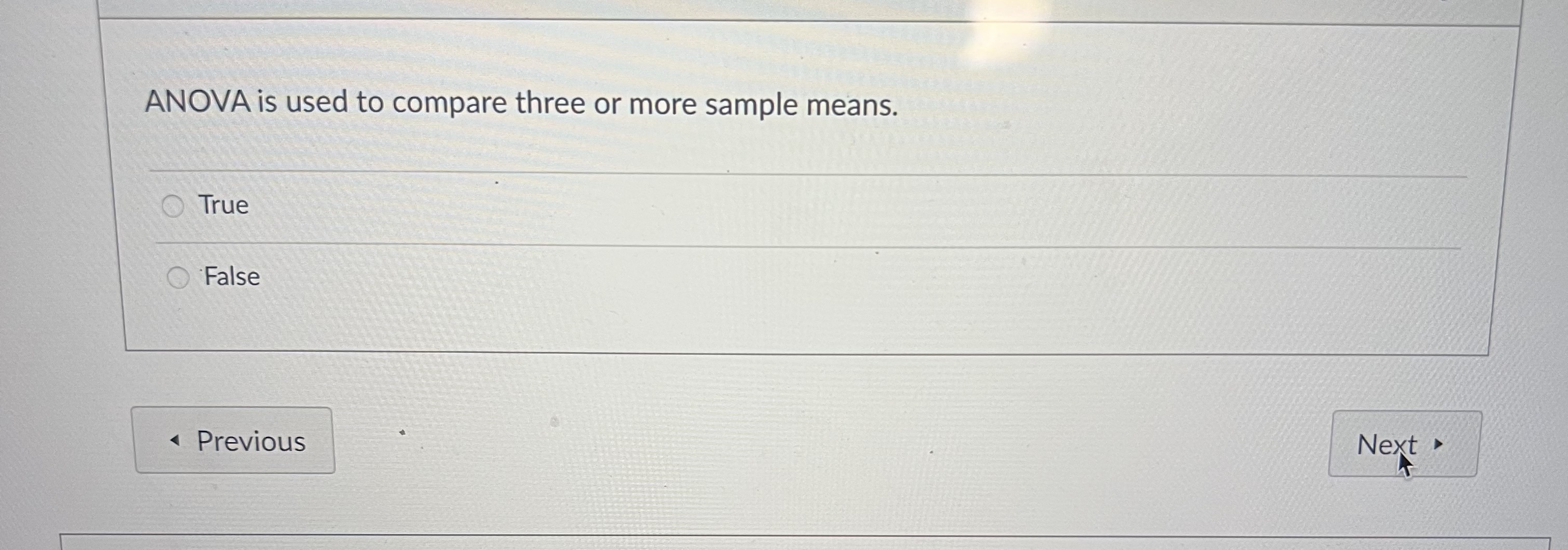 test statistic is greater than the critical value for the test used