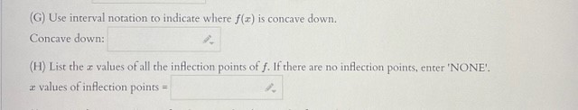 of f. If there are no horizontal asymptotes, enter 'NONE". Horizontal asymptotes