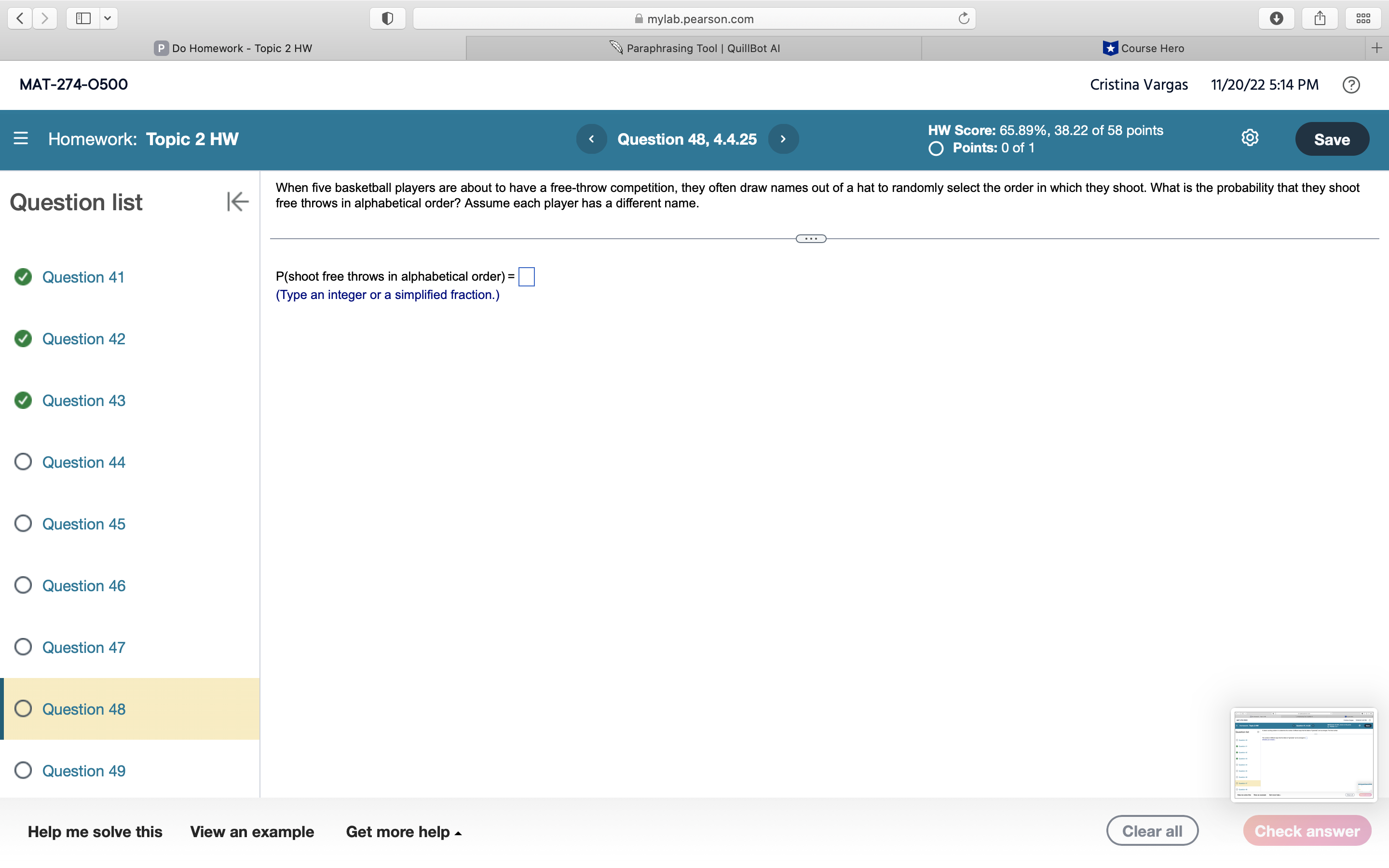 2 HW A classic counting problem is to determine the number of